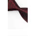 stropdas zwart rood bordeauxrood met druppel motief